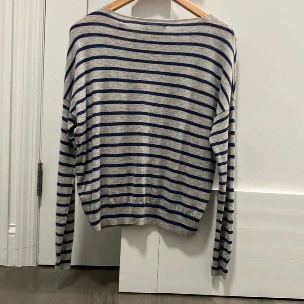 NWT Vince Cashmere Blend Striped Sweater Size XS - Picture 3 of 9